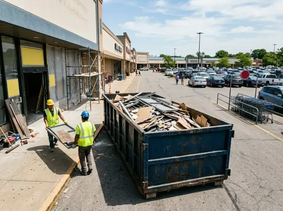 retail-store-renovation-debris-003 — frequently asked questions, Roll-off Dumpster Rentals in St. Ann, MO